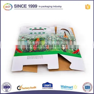 Custom Printed Corrugated Cardboard Box Vegetables for Fruit and Vegetable thumbnail-2