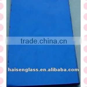 5mm Dark Blue Reflective Glass for Building Glass thumbnail-1
