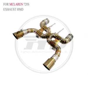 HMD Titanium Alloy Exhaust Catback is Suitable for Mclaren 720S/GT/MP4-12c Muffler With Tips High Performance For Cars WhatsApp+86 18946955156 thumbnail-1