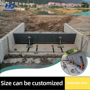Water Blocking and Storage, Hydraulic Elevator Dam, Rapid Lift, Water Level Adjustment, Emergency Dam Release thumbnail-1
