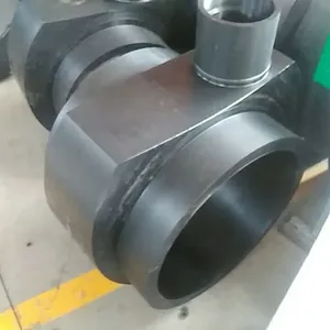 PE Pipe Fittings,PE Scour Tee,PE Reducer Tee,PE Concentric Tee/ High Quality HDPE Pipe Fittings/large Diameter Machined Reducers thumbnail-5