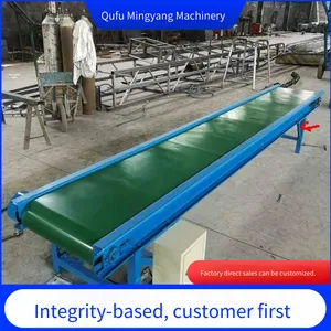 Conveyor Belts for Loading and Unloading Cement and Sand at Construction Sites, Skirted Belt Conveying Equipment, Conveyor for Loading Wheat and Grain thumbnail-5
