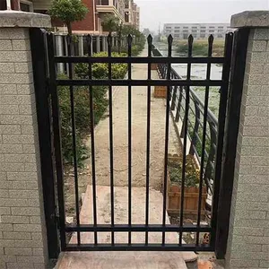 High Quality Decorative Wrought Iron Fence Panel for Residential and Commercial Use thumbnail-4