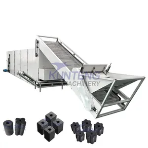 Industrial Smokeless Charcoal White Coal Lignitous Coal Semi Coke Mesh Belt Drying Machine thumbnail-1