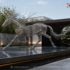 Stainless Steel Animal Sculpture for Public Space thumbnail-4