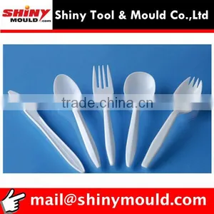 Disposable Plastic Cutlery Mould Fork Mould in Huangyan thumbnail-1