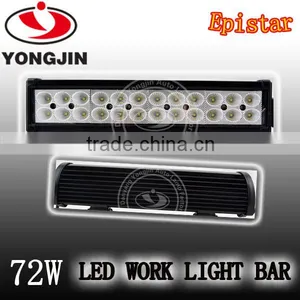 Stock 12v Led Light Bar 72w Led Car Light Bar for Jeep Wrangler jk 4x4 Accessories thumbnail-1