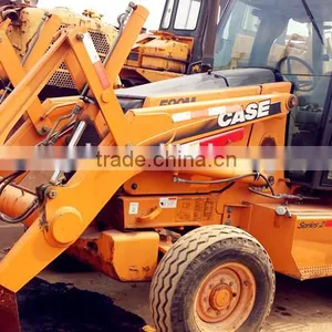 Strong Power Used Loaders Case 580 Oringinal Japan for Cheap Sale in Shanghai thumbnail-1