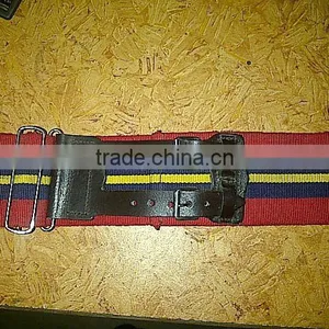 Uniform Leather Belt Service Dutty Web Leather Belts thumbnail-1