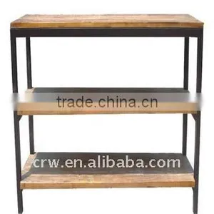 AF-108 Antique French Style Furniture Home Shoes Shelf Solid Wood thumbnail-1