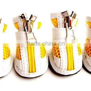Wholesale Pet Products Shoes Zipper Mesh Dog Boots thumbnail-1