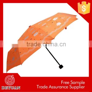 Cheap Wholesale Manual Open High Quality 3 Folding Umbrella thumbnail-6