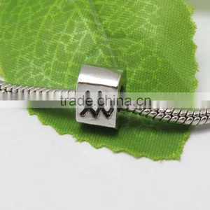 Antique Square Shape Silver Metal Beads, Hot Jewelry Bracelets Accessories thumbnail-3