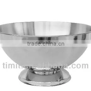 Stainless Steel Bowl Shape Ice Bucket thumbnail-1