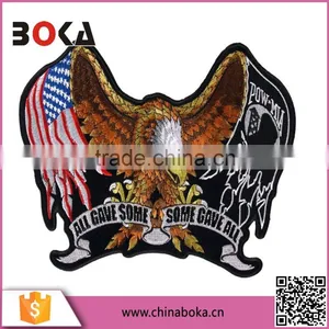 BOKA Embroidery Colorful Eagle Patches Factory Direct Sell Applique thumbnail-1