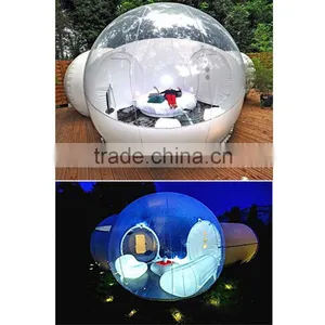 Outdoor Double Tunnel Inflatable Wedding Tent Inflatable Dome Tent Round Inflatable Bubble Tent thumbnail-4