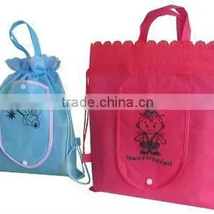 2012 Cheap Promotional Nylon Drawstring Bag thumbnail-1