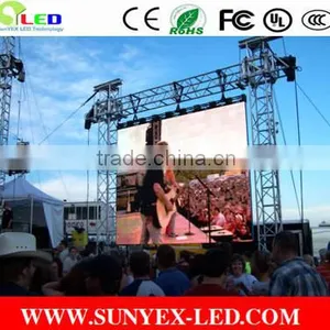 New Factory Price Rental hd P10 Outdoor Full Color Video Led Display Quality Choice thumbnail-5