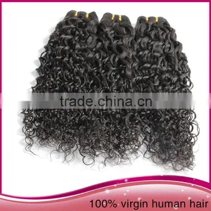 Aliexpress2015 Wholesale Price Kinky Curly Brazilian Virgin Hair Weaving thumbnail-4
