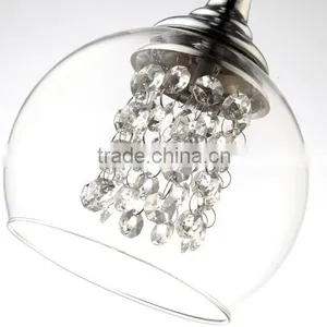 Modern Glass Cup Crystal G4 VDE/CE Pendant Lamp Modern Pendant Light thumbnail-2