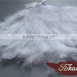 Wholesale Feather Supplier Carnival Feather Fan And Turkey Feather Fan For Party Show thumbnail-2