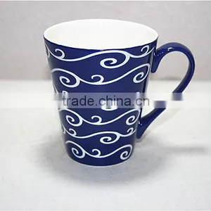 Cheap Glow Ceramic Glaze Coffee Mugs With Spoon thumbnail-5