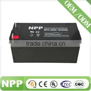 12V220AH Lead Acid Ups Rechargeable 12 Volt Battery thumbnail-1
