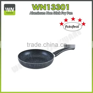 Non-stick Aluminum Deep Frying Pan Pots and Pans Ceramic Compartment Fry Pan With Painting Handle thumbnail-1