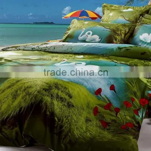 High Quality 100% Cotton Custom 3D Animal Printing Bed Set thumbnail-6