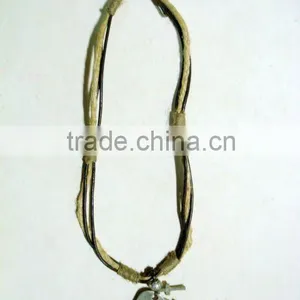 Men's Leather Necklace thumbnail-1