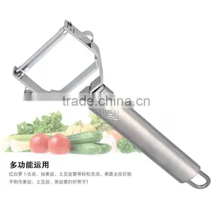 S/S 17.5*6.5*1.5 Hot Sale Kitchen Tools Stainless Steel Peeler/potato Peeler/apple Peeler/fruit Peeler Slicer thumbnail-4