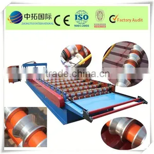 Automatic Roll Form Corrugated Metal Roofing Sheet Machine thumbnail-1