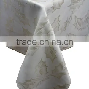 Hot Sale New Design Jacquard Tablecloth Cheap Polyester thumbnail-1