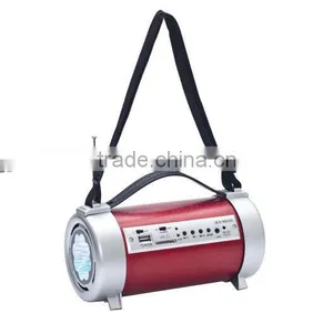 Fashion Design High Quality Rechargeable Portable Radio With Flashlight thumbnail-1