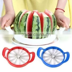 2015 Newest Stainless Steel Watermelon Cutter Corer Slicer thumbnail-1