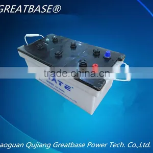 High Quality N200- 12V 200ah Dry Charge Heavy Duty Vehicle Battery thumbnail-6