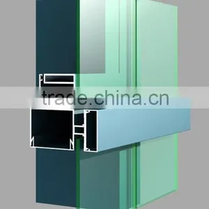Aluminum Frame Curtain Wall For Office Building thumbnail-5