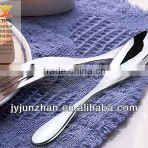 Stainless Spoon Fork Sets With Nice Design and Plastic Box Packing With Food Certificate Safe-using thumbnail-4