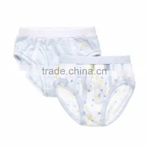 Printing Japan Small Children Skin Cotton Comfortable Good Soft Quality Brief Underwear New Design thumbnail-1