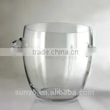 Antique Murano Glass Ice Bucket With Ears thumbnail-1