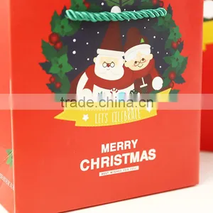 Christmas Paper Handle Bag thumbnail-4