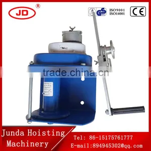 Manual Power Source Top Quality China Golden Supplier Heavy Duty Hand Winch With Brake , Capacity 500-3000KG thumbnail-1