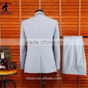 Hot New Products for 2016 High Quality Wholesale Formal Frock Dress Embroidery Design Man's Suits thumbnail-3
