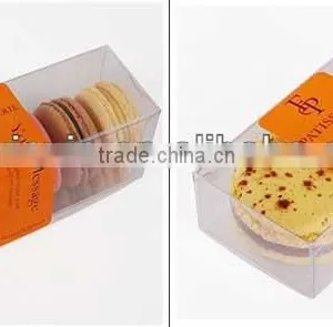 Eco-friendly Transparent Macaron Packaging Boxes thumbnail-2