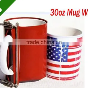 30oz Jumbo Mug Wrap(handle to Handle Image Transfer,Click Design,easy to Ues) thumbnail-1