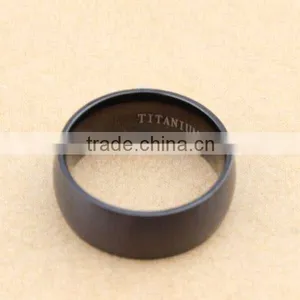 Best Price Titanium Black Men Simple Design Finger Rings thumbnail-3