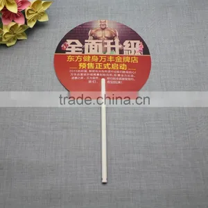 2016 Best Selling Colorful pp Plastic Small Hand Fan Advertising Hand Fan Promotional Hand Fan Wedding thumbnail-6