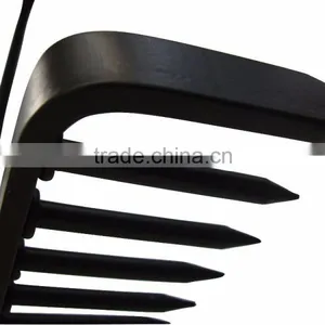16 Teeth Wooden Handle Steel Garden Rake thumbnail-2