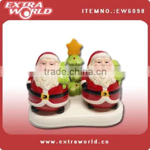 Christmas Ceramic Spice Shaker With Holder thumbnail-1