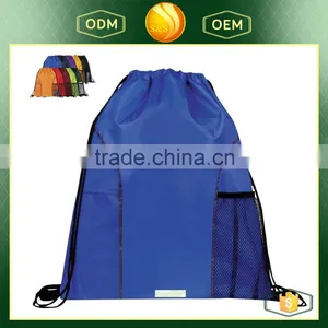 Foldablel Nylon Large Capacity Water Resistant Drawsting Backpack thumbnail-2